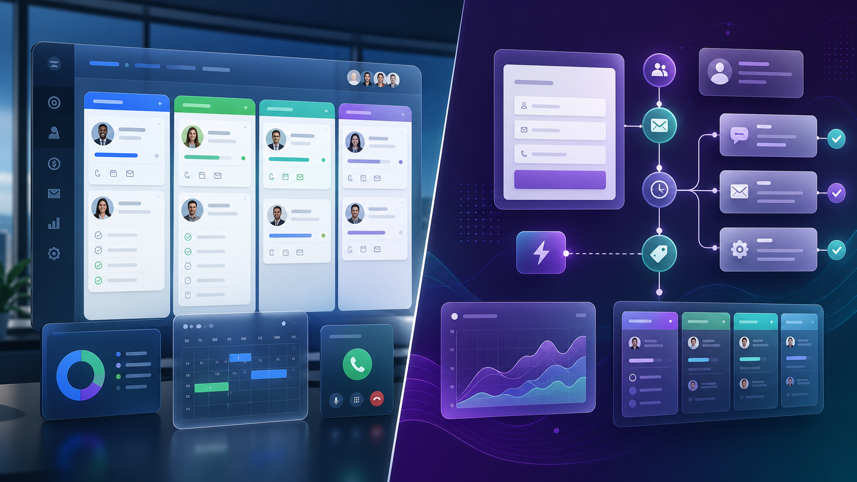 Summary graphic for GoHighLevel vs Pipedrive in 2026: Which CRM Fits Small Agencies Better? showing a comparison between Pipedrive and GoHighLevel in 2026.