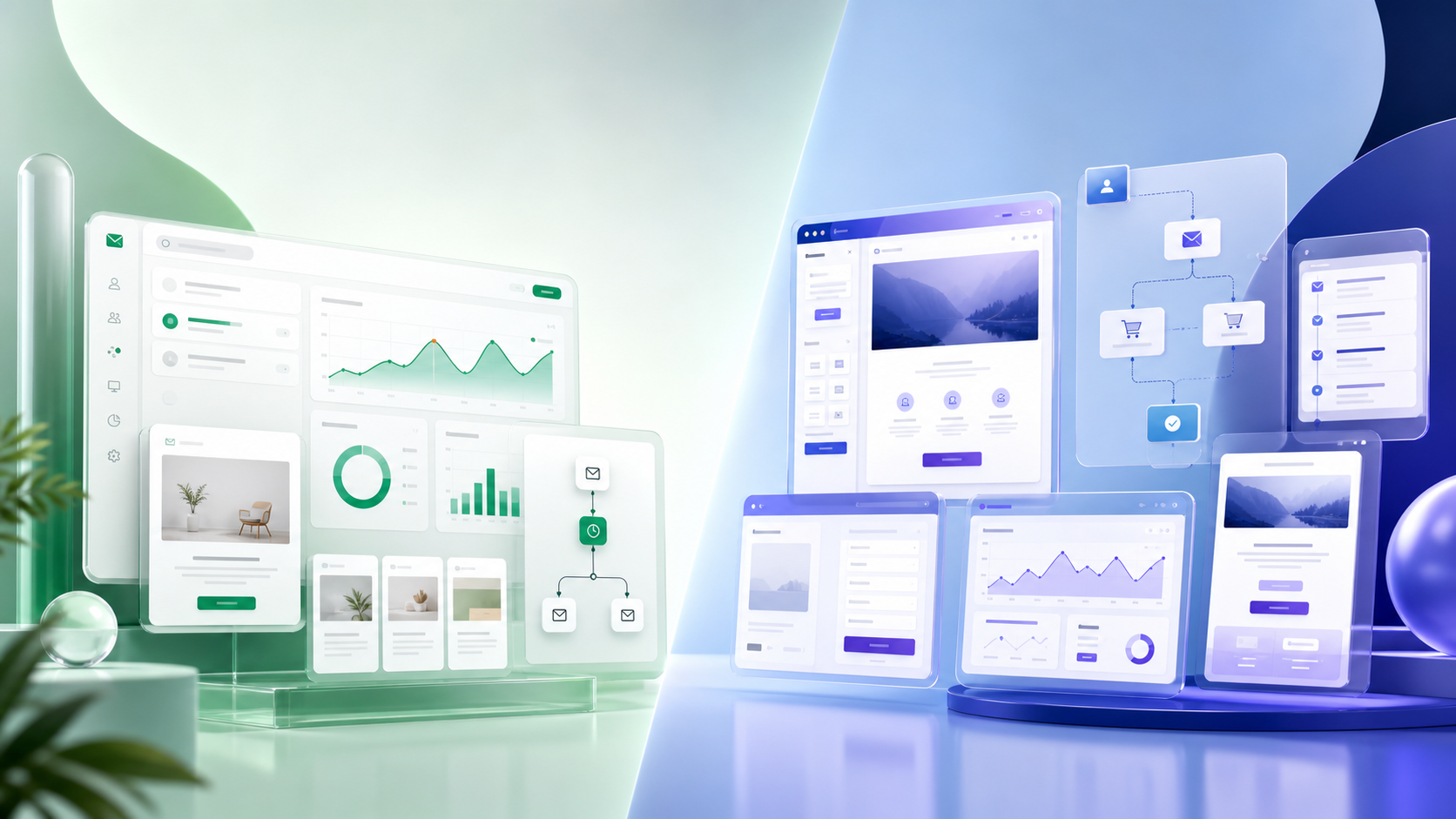 Summary graphic for MailerLite vs Systeme.io in 2026: Which One Is Better for Selling Digital Products? showing a comparison between MailerLite and Systeme.io in 2026.